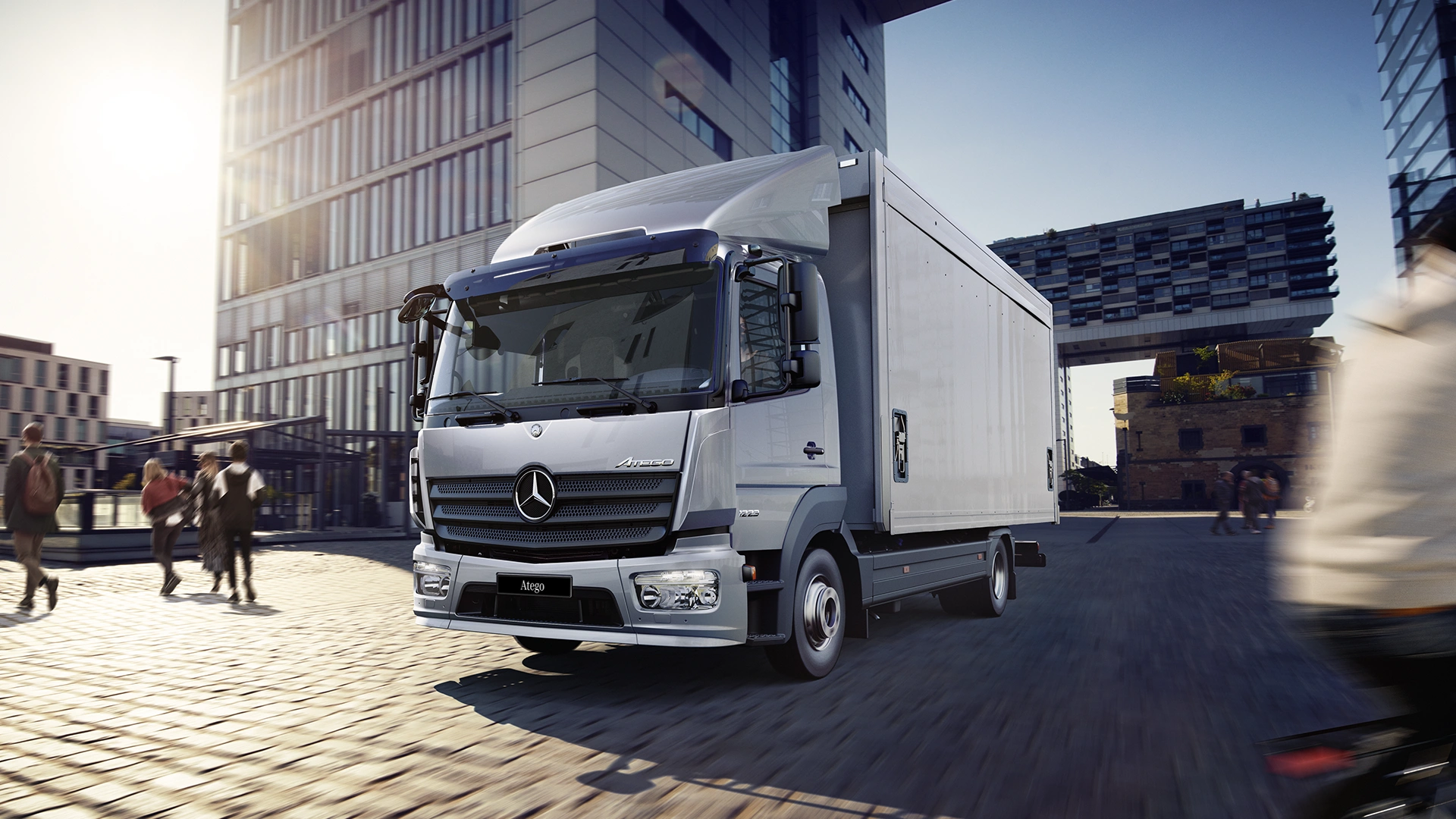 Mercedes-Benz Atego pilsētā