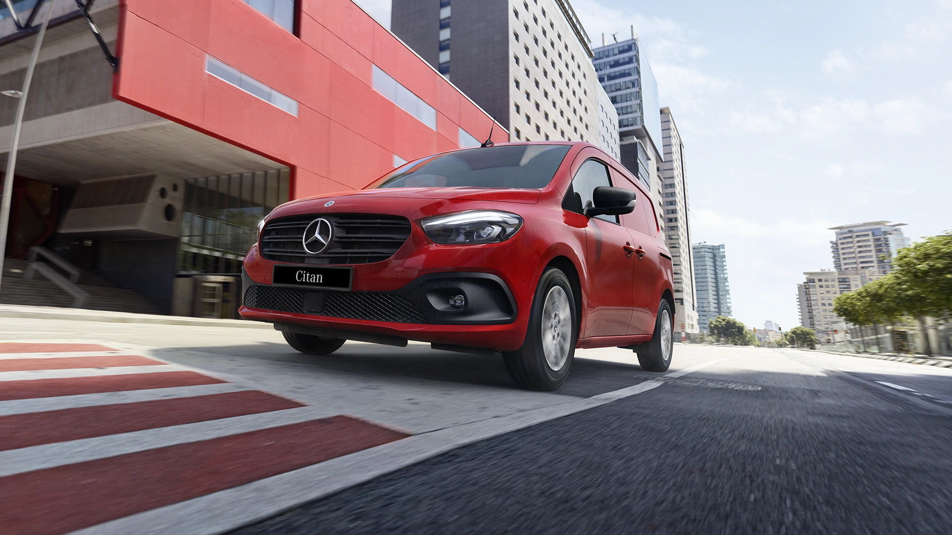 Sarkans kravas Citan