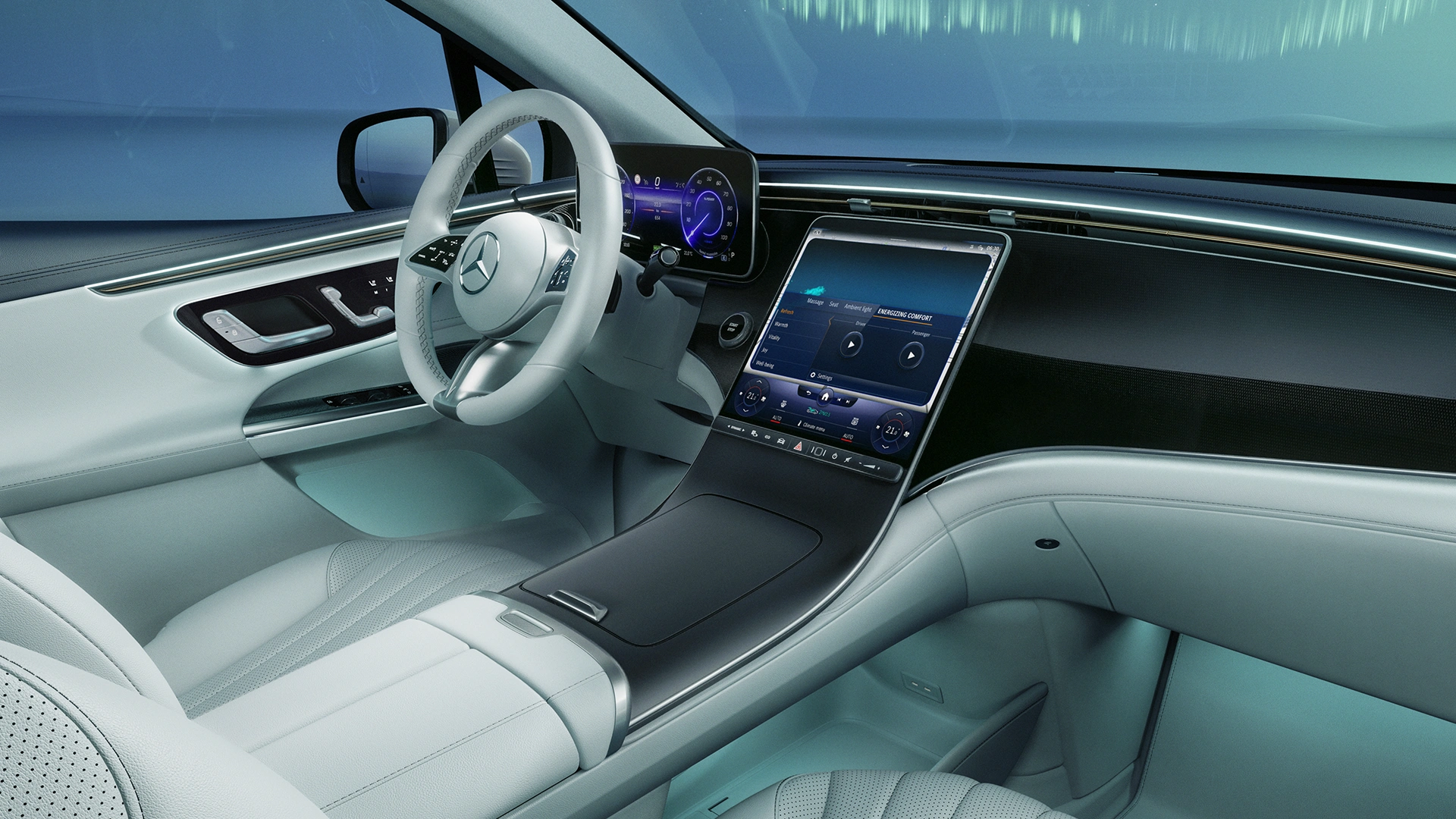 Mercedes-benz EQE salons