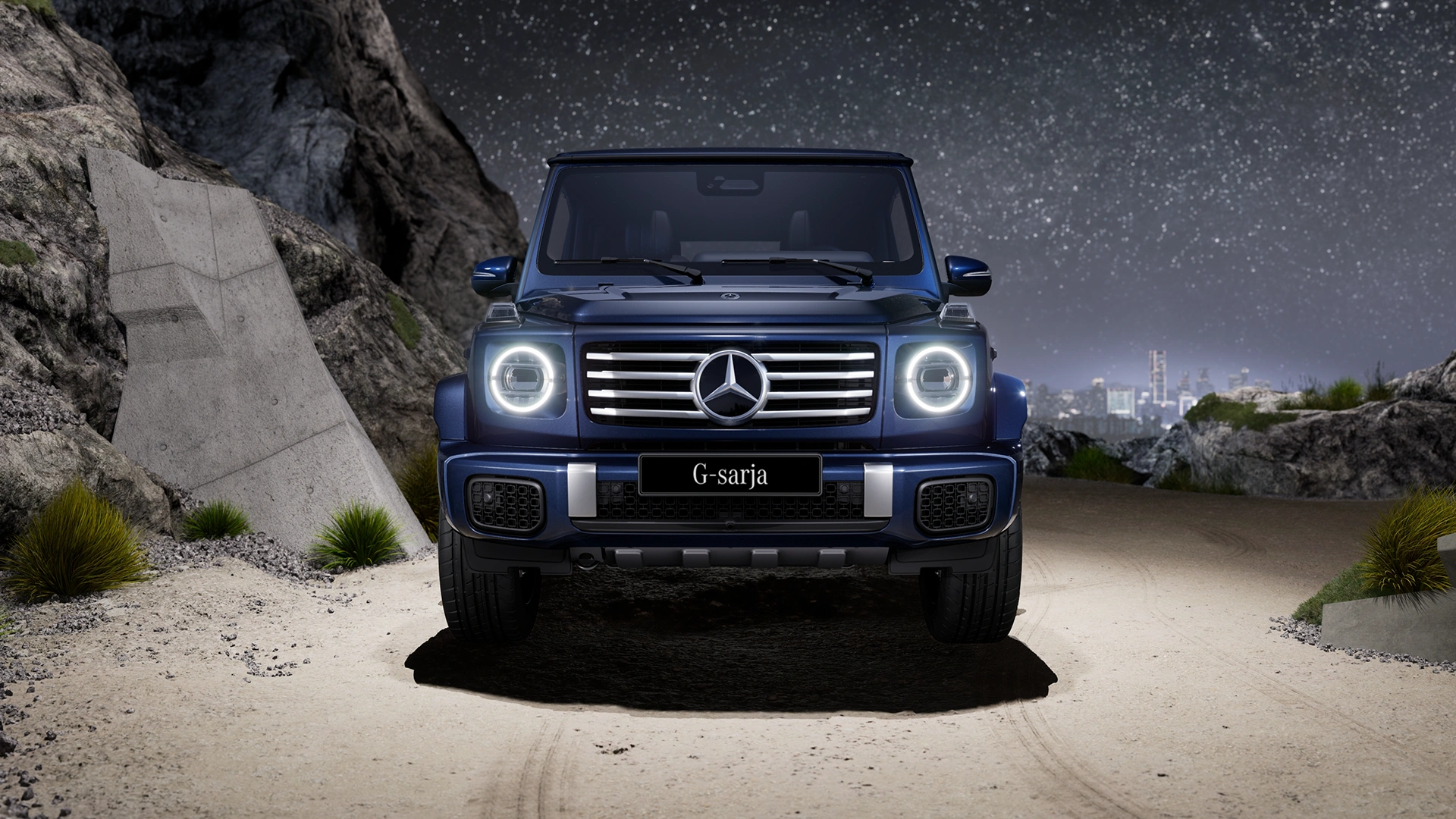 G-klases priekšas skats