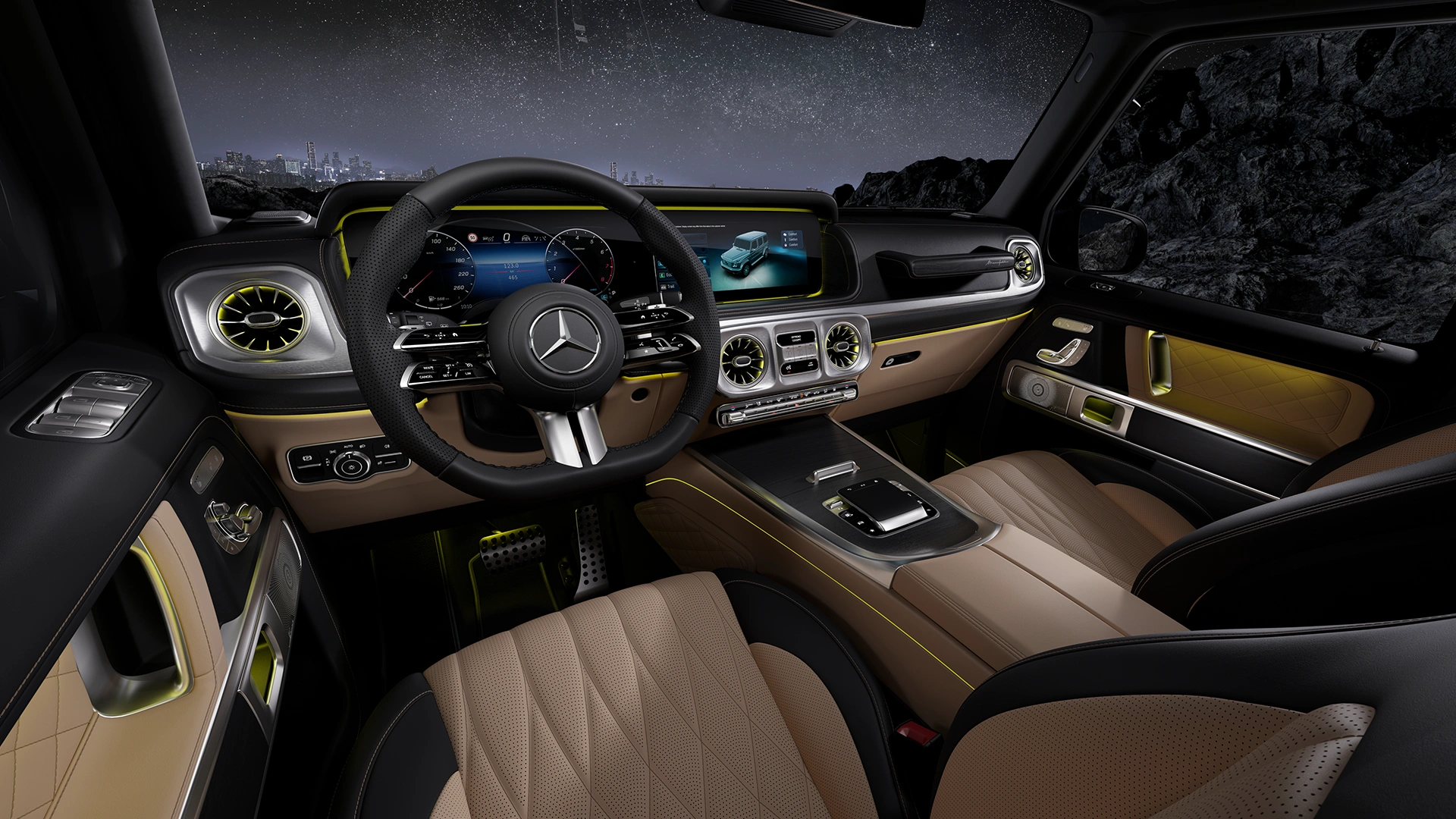 Mercedes-Benz G-klase salons