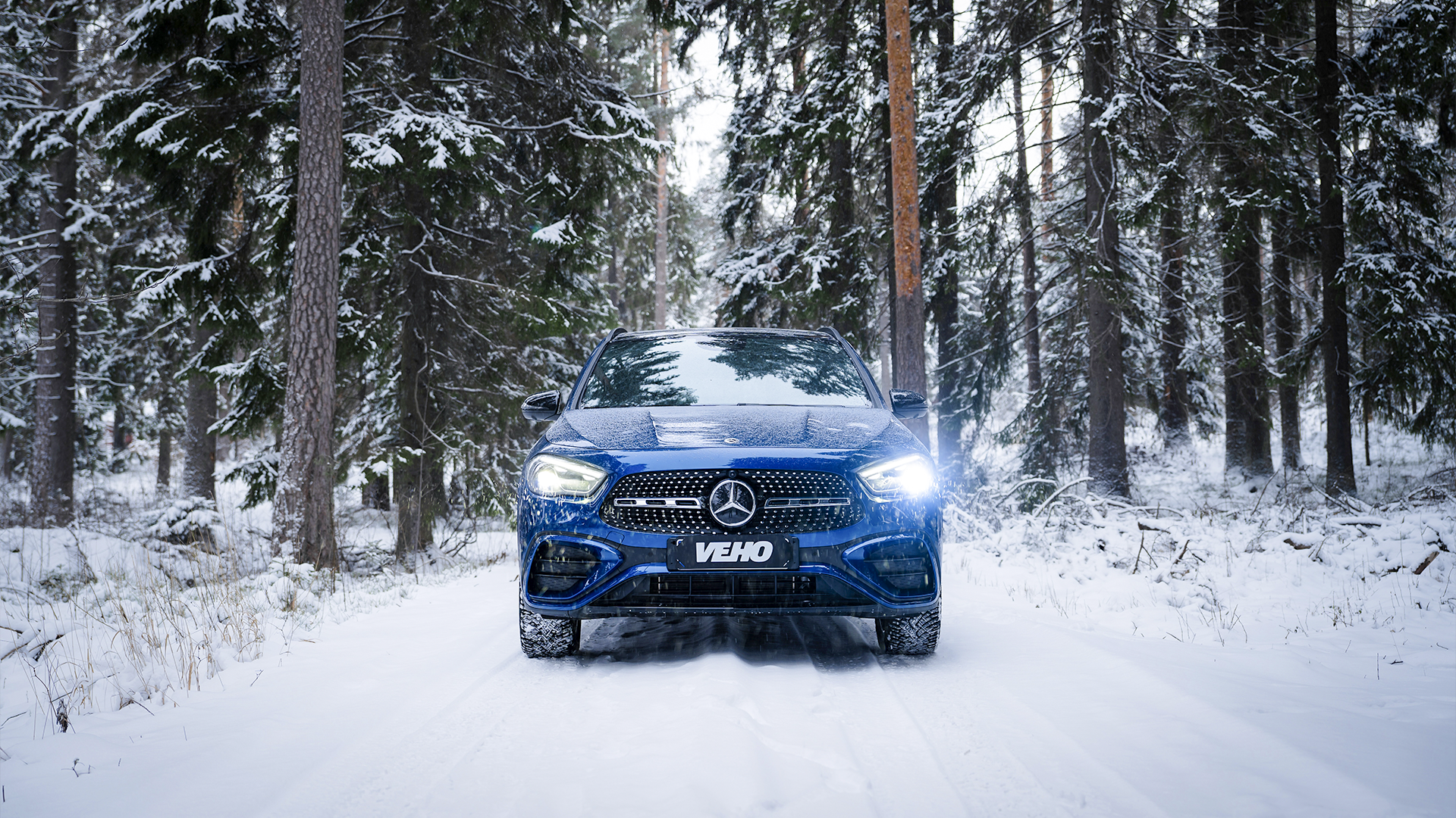 Mercedes-Benz GLA Ziemas skats