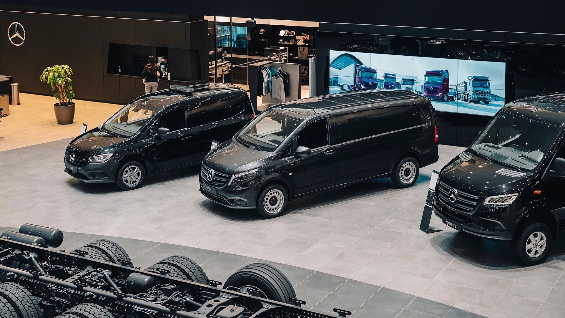 Mercedes-Benz mikroautobusu apkope