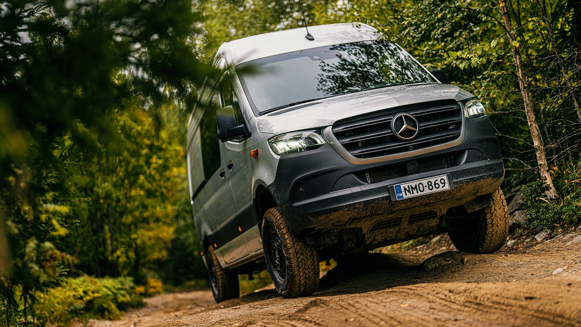 Sprinter-bezceļu braukšana