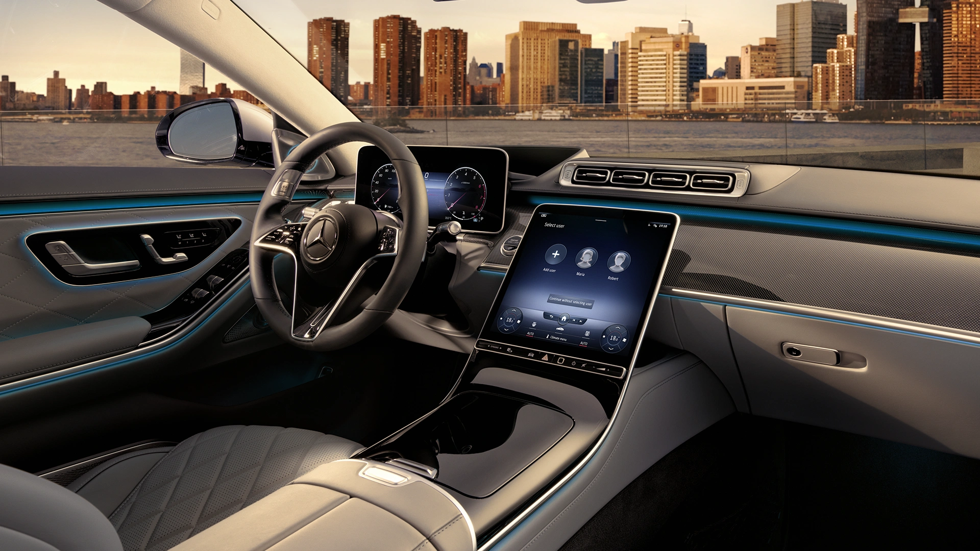 Mercedes-Benz S-klase salons