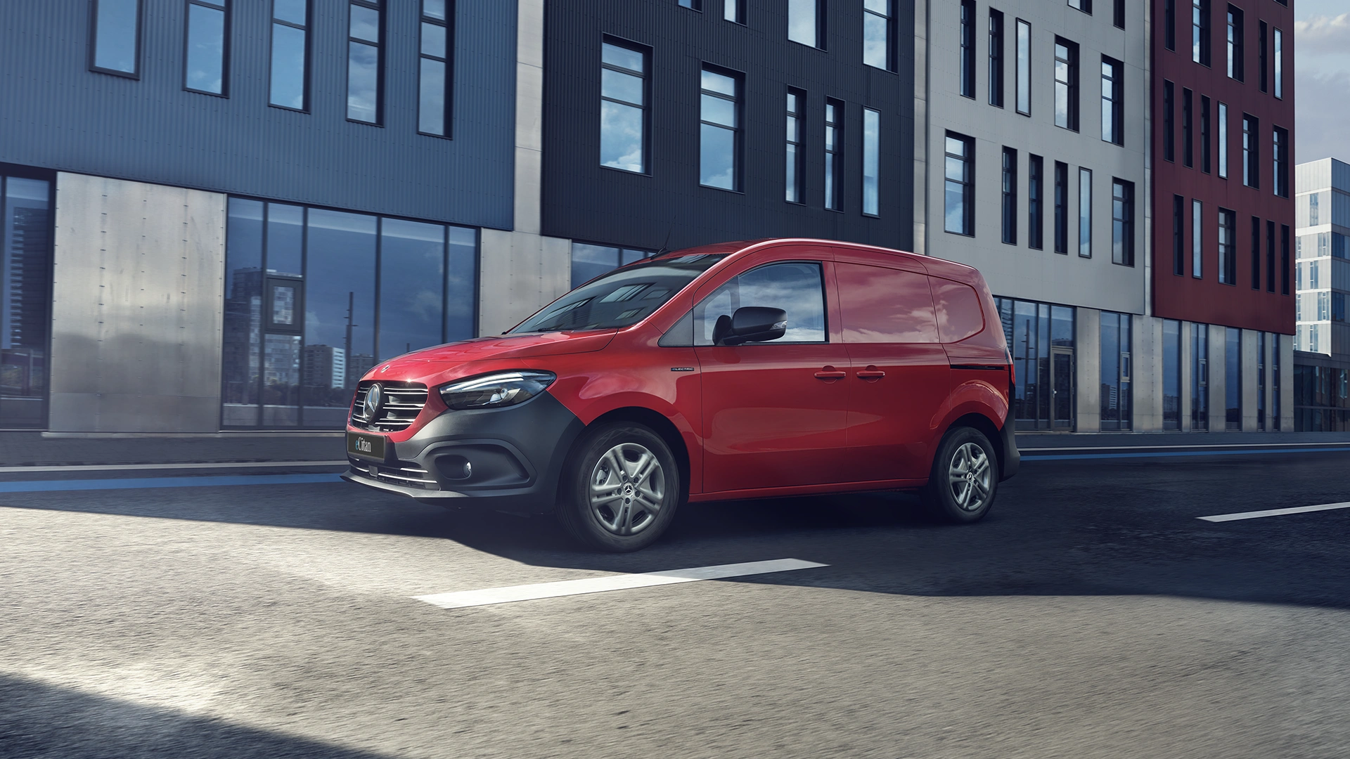 Mercedes-Benz eCitan sarkans