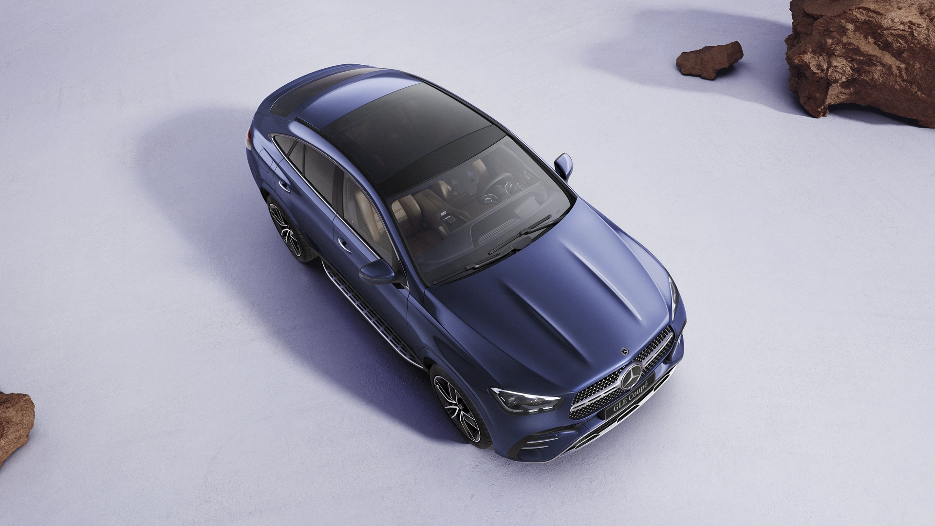 GLE skatā no augšas