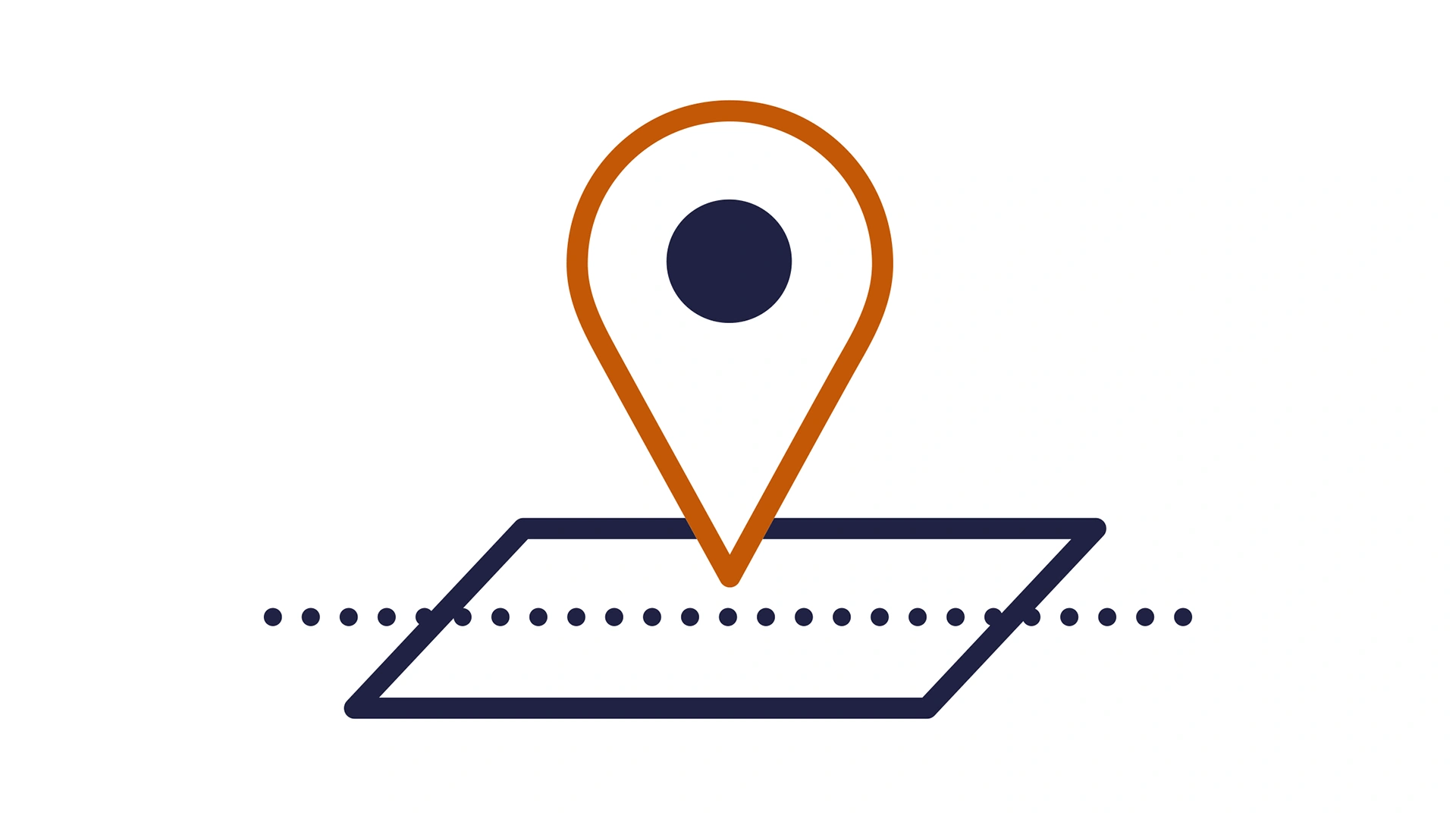 Feelboard ilustrācija ar lokāciju kartē