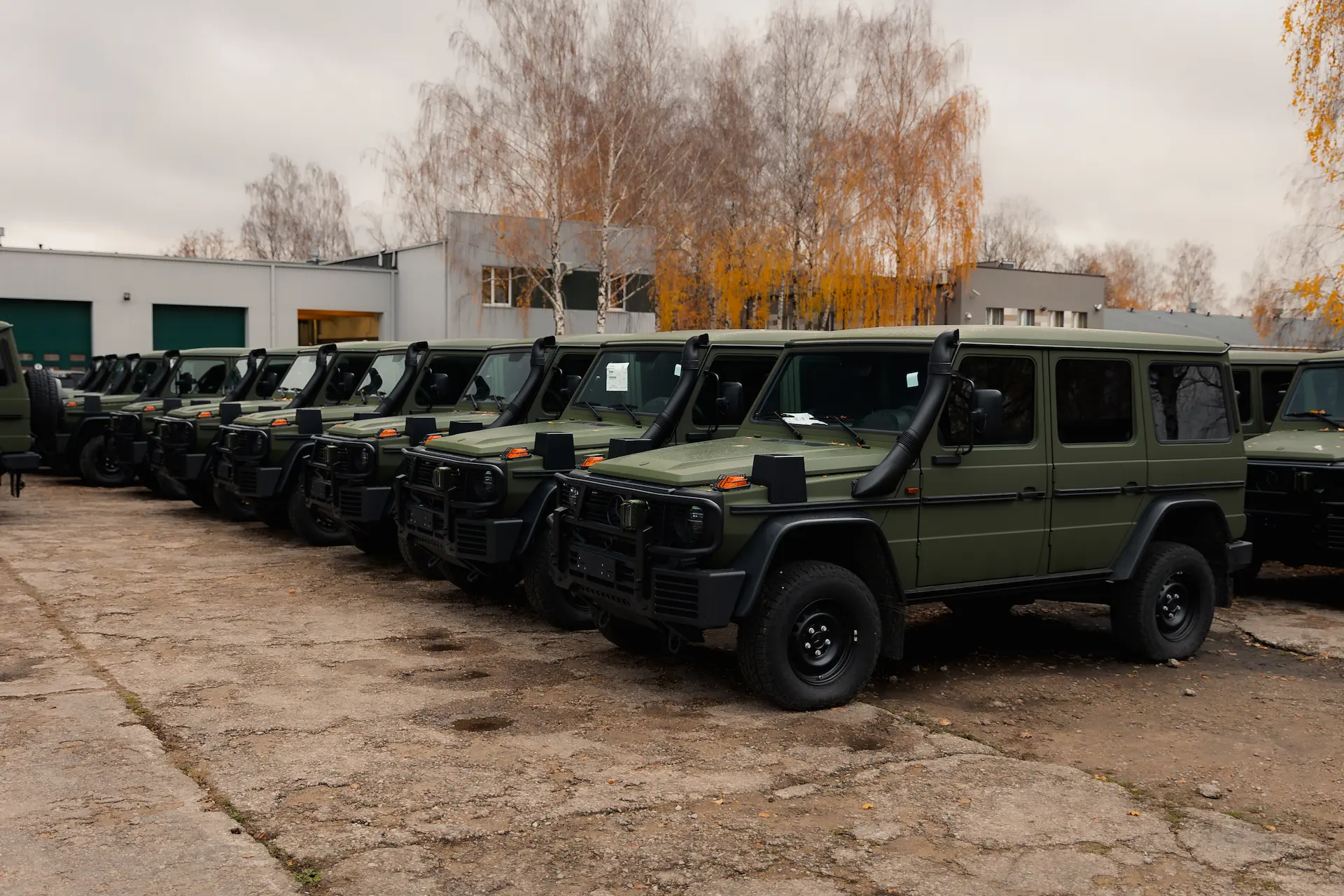 Mercedes-Benz G klase specializēti militārām vajadzībām