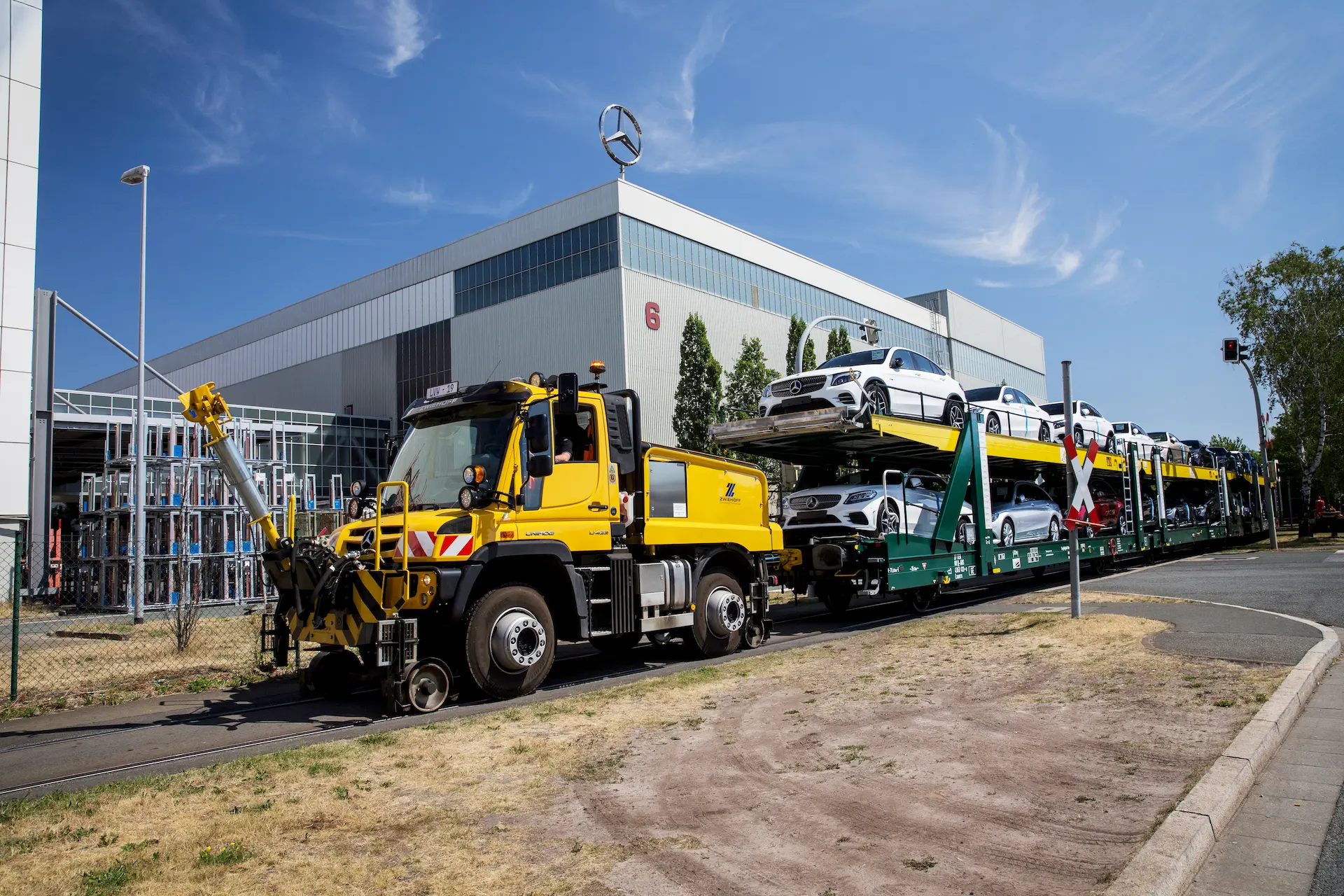 Mercedes-Benz Unimog kravu pārvadājumos