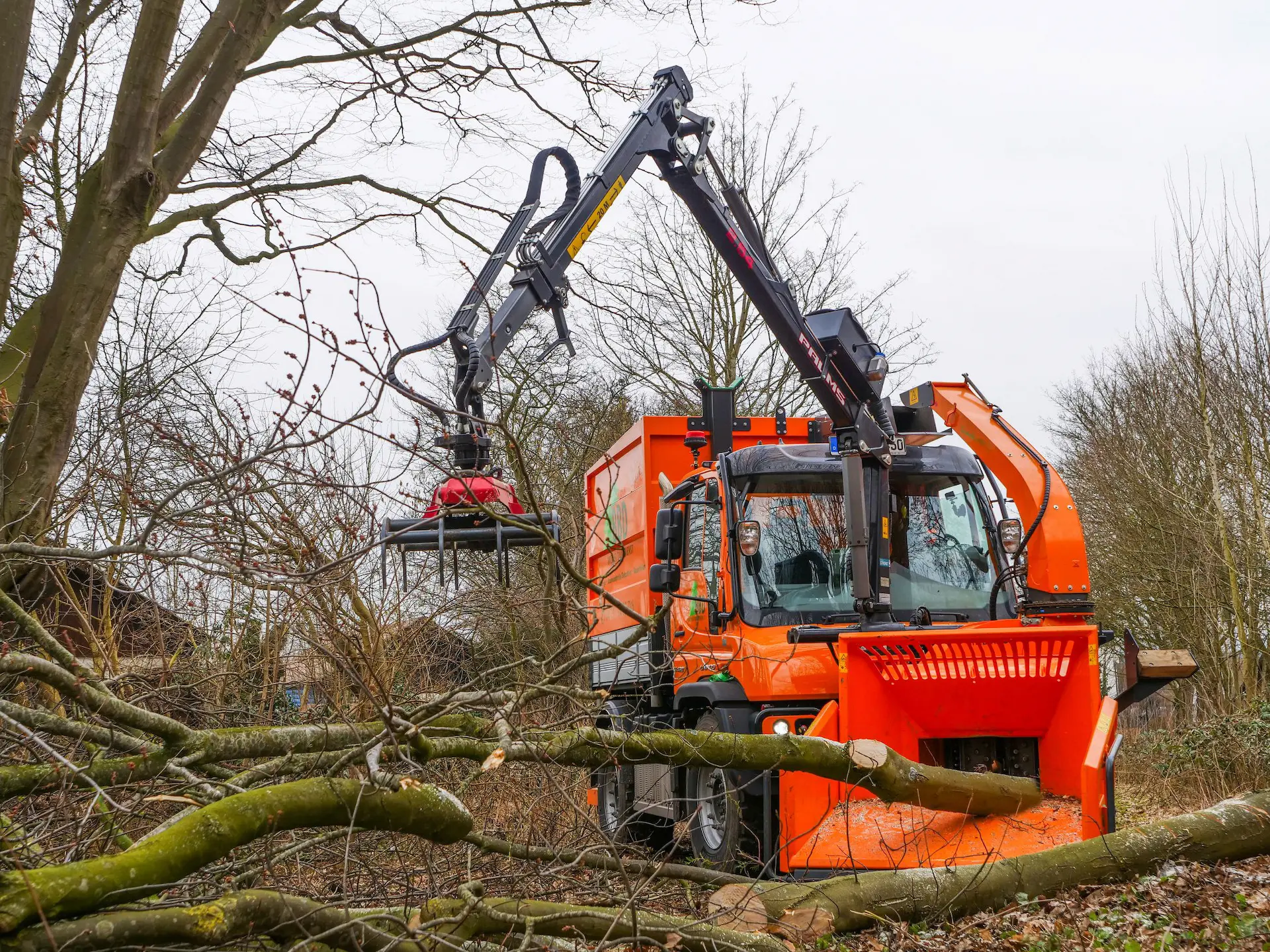 Mercedes-Benz Unimog mežsaimniecībā