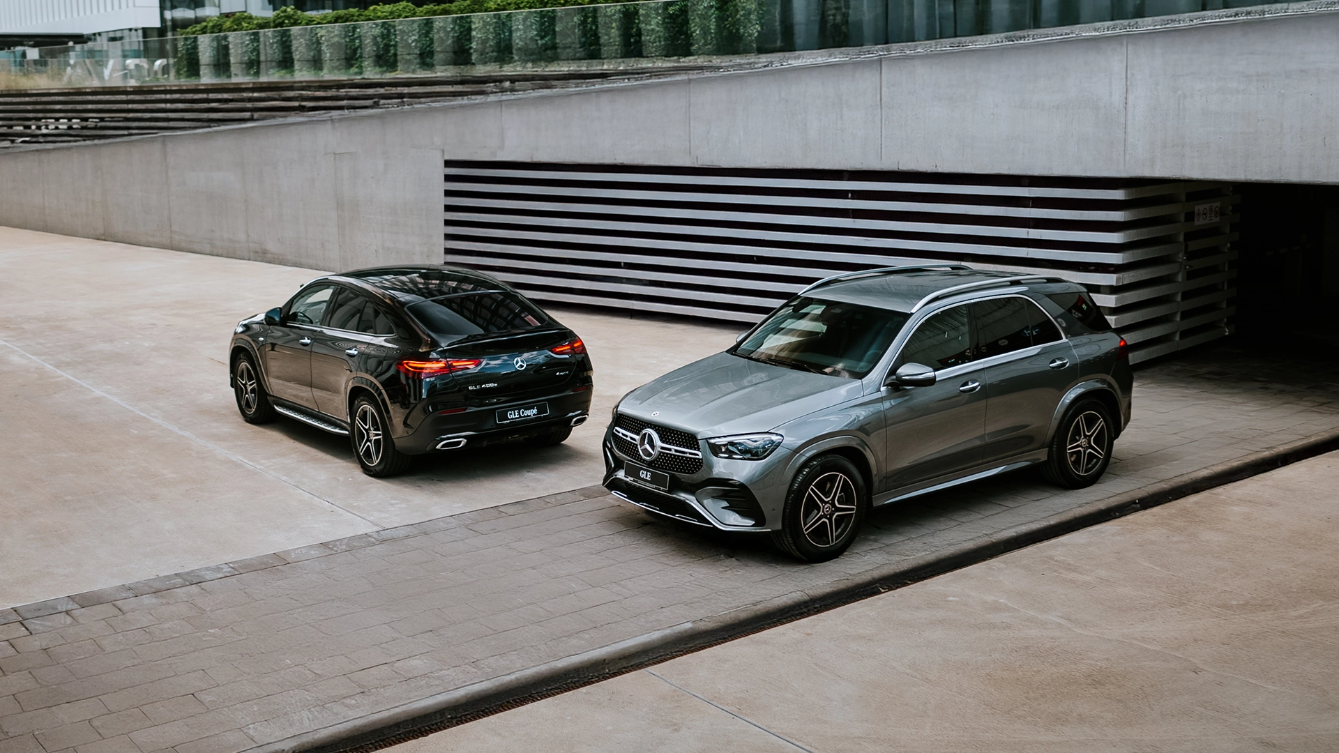 GLE SUV un GLE Coupe pilsētā