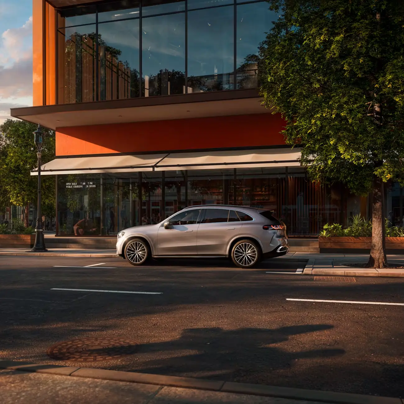 Jaunais elektriskais GLC