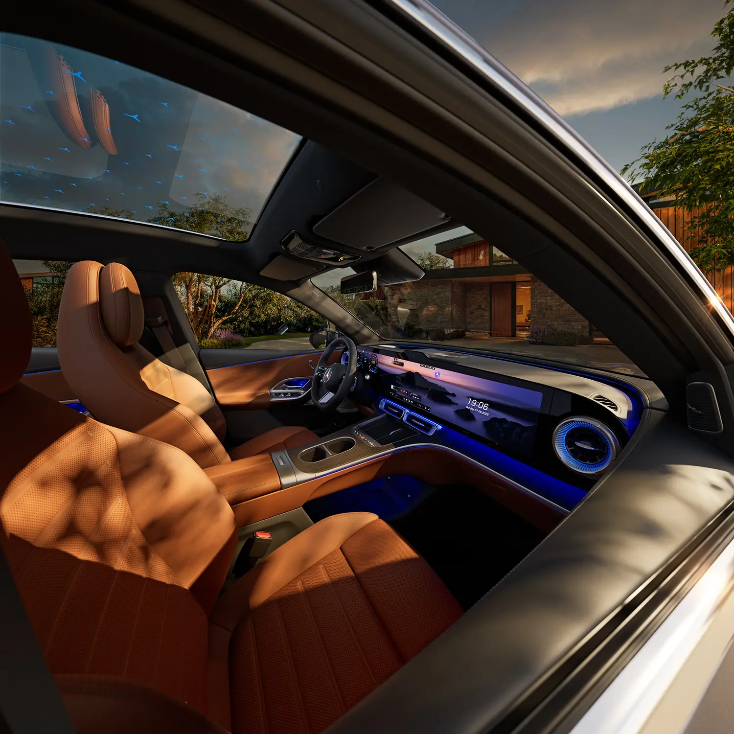 Jaunais elektriskais GLC