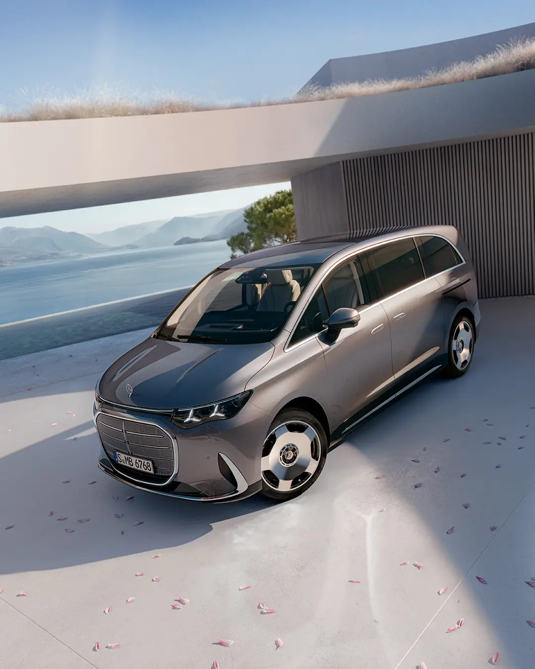 jaunais elektriskais Mercedes Benz VLE