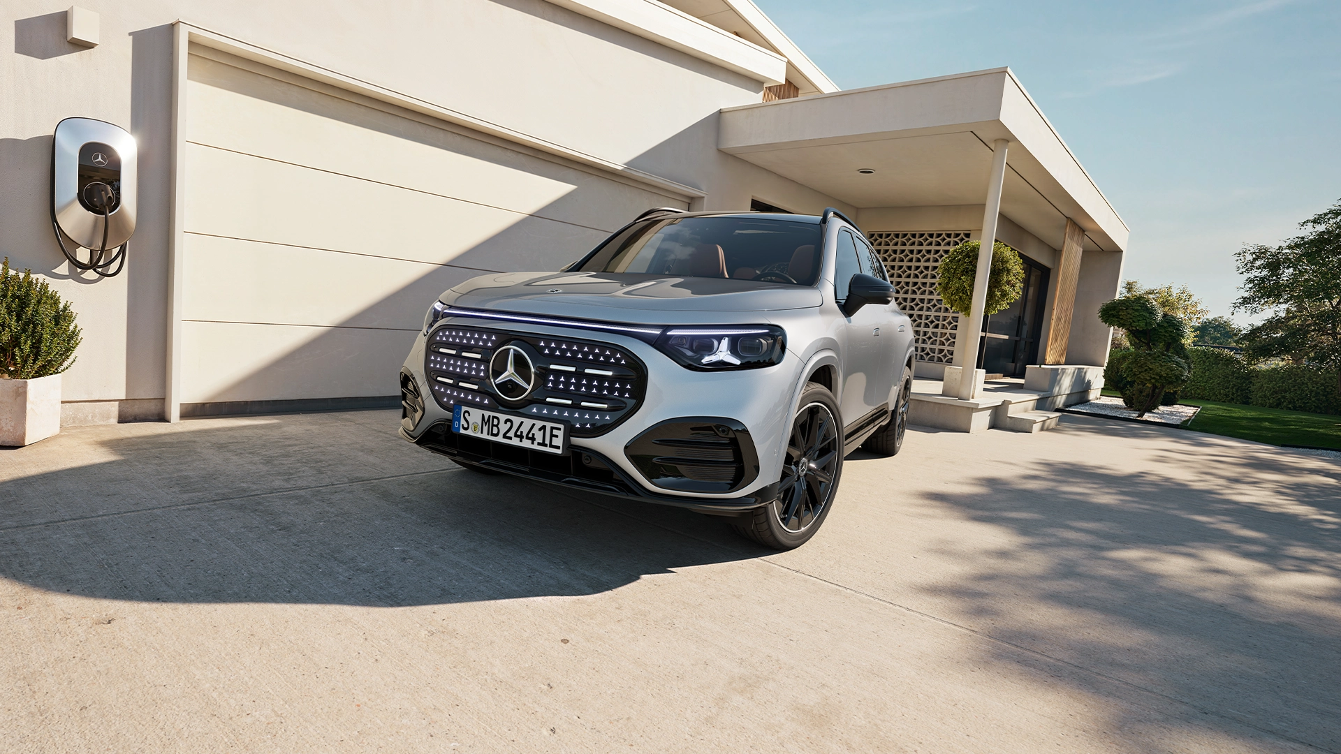 jaunais elektriskais Mercedes-Benz GLB Veho salonos