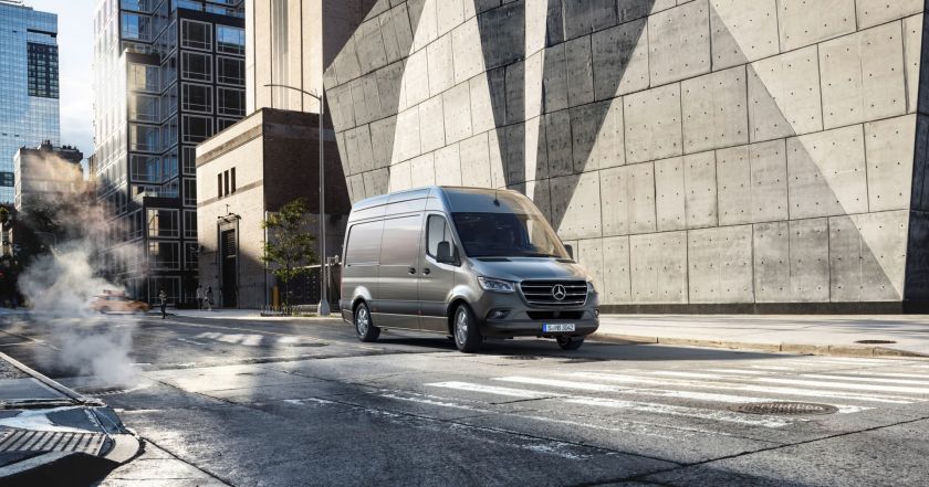 Jaunais Mercedes-Benz Sprinter ideāli piemērots biznesa vajadzībām.