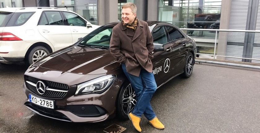 KONSTANTĪNS KAZAKOVS: NEW MERCEDES-BENZ CLA –  COMBINATION OF COMFORT AND TECHNOLOGIES