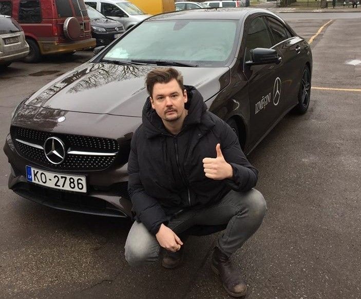 Музыкант и лидер группы DAGAMBA Валтерс Пуце о Mercedes-Benz CLA